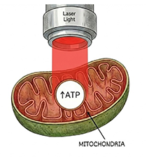 Laser Light on Mitochondria